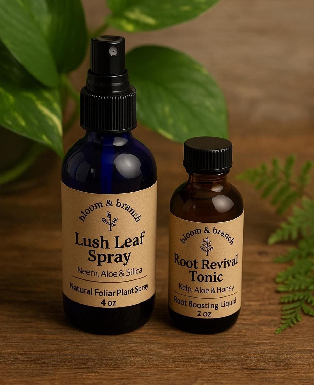 Organic Root Revival Tonic: Natural Plant Growth Elixir, Transplant Support