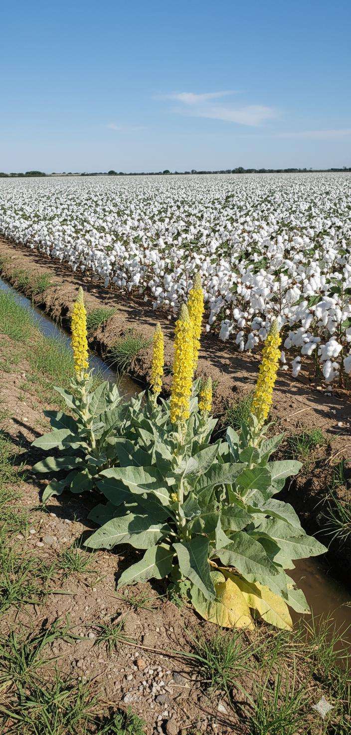 Wild Mullein Seeds | Verbascum thapsus | Medicinal Herb for Tea & Smoking Blends | Pollinator Wildflower Garden | Heirloom Non-GMO Seeds