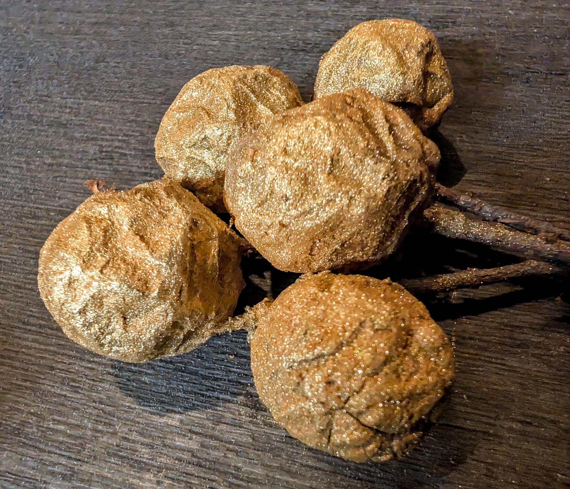 Cypress Ball Cone: Rustic Holiday Wreath Supplies, Mica Accents