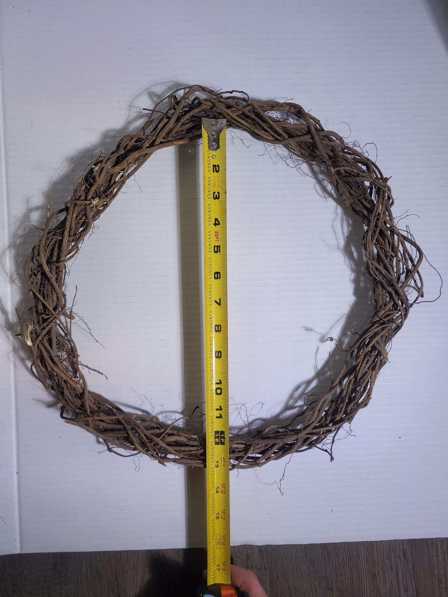 Handmade Vine Wreath Base: Rustic DIY Decor, Wedding & Seasonal