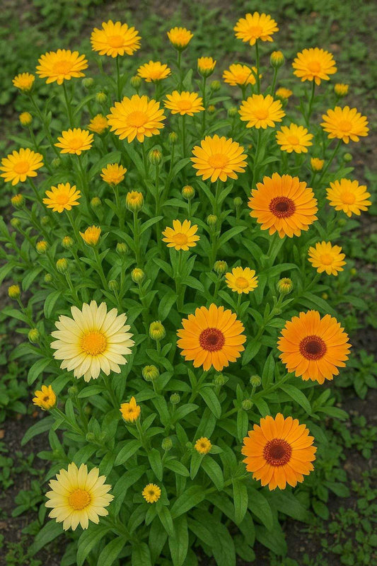 Calendula Seeds | Heirloom Open Pollinated | Easy Edible Medicinal Flower