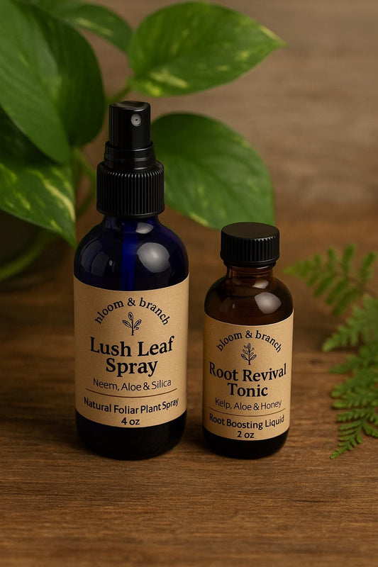 Lush Leaf Spray: Natural Plant Mist - Hydrates, Shines & Protects