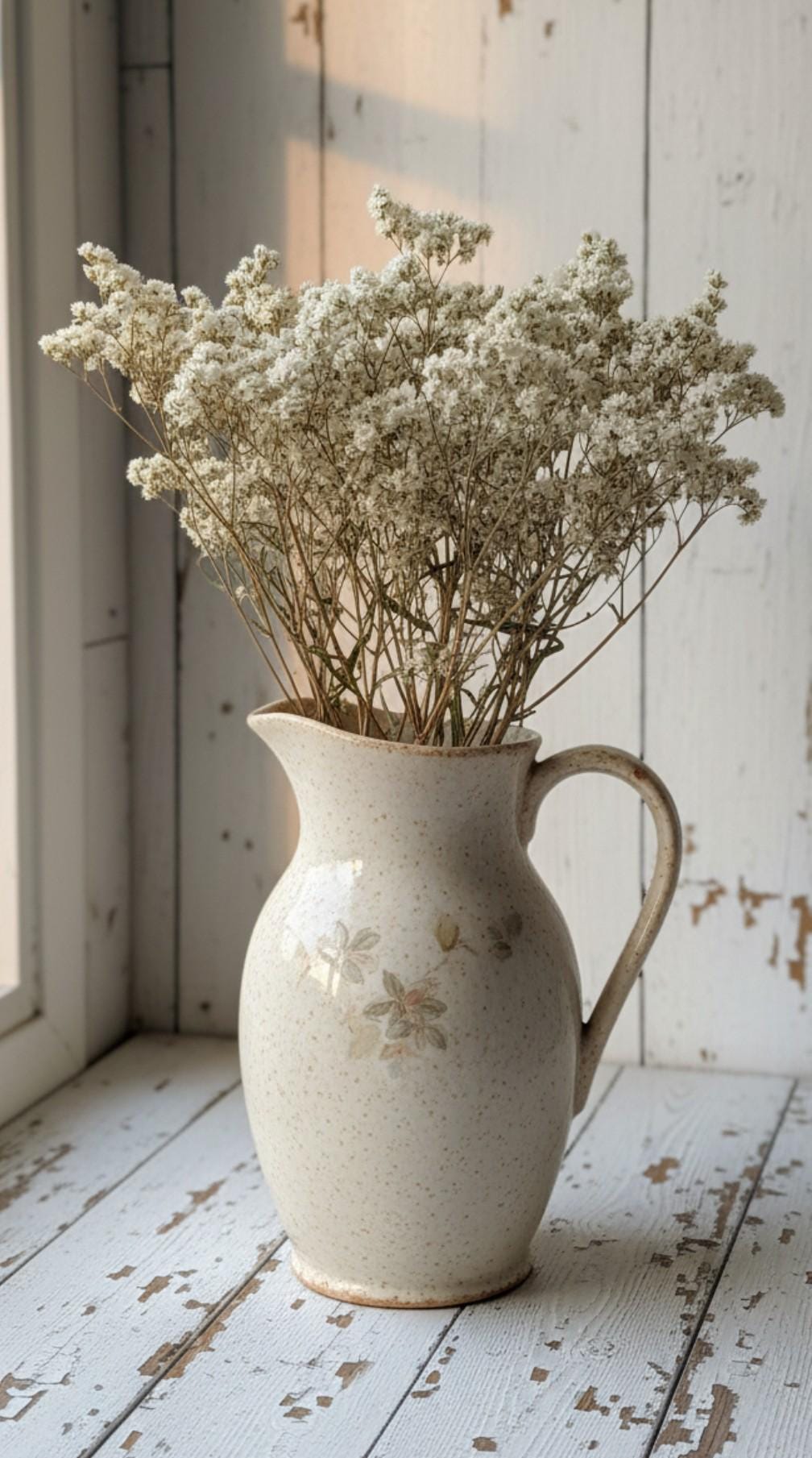 Dried Sweet Everlasting Flowers & Stems