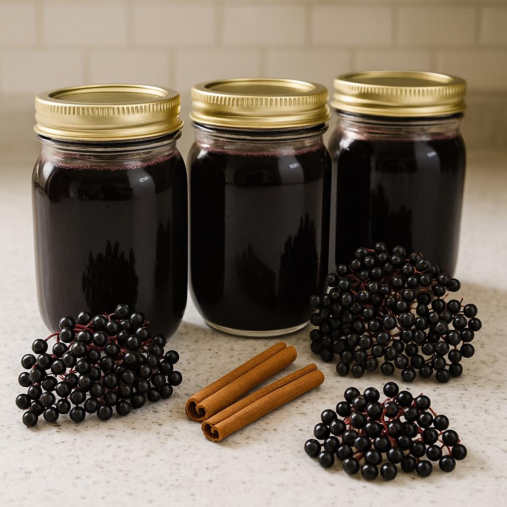 Sustainable Seed Packet | Elderberry Syrup Backyard Plant | Natural Boho Garden Kit