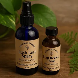 Lush Leaf Spray: Natural Plant Mist - Hydrates, Shines & Protects