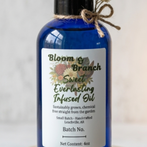 Sweet Everlasting Infused Oil 4oz | Arkansas Botanical Massage Oil | Gnaphalium oObtusifolium Aromatherapy